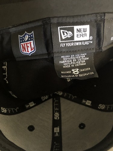 Bengals Football Size 7 - 59 New Era cap /hat EUC - Picture 6 of 6