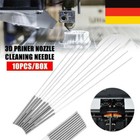 10 Stk. Präzisions-Reinigungsnadeln (0,2-0,4 mm) – Profi-Set - 3D-Druckerdüsen.