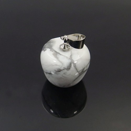 Handgeschnitzt Apfelform Natürlicher Edelstein Lose Perlen Anhänger Stein Schmuck Zum Selbermachen - Bild 18 von 21