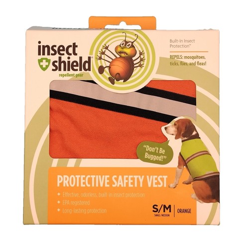 Insect Shield Protective Safety Vest -Size XS Orange | eBay