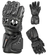 GearX Torque Thermal Waterproof Motorbike Motorcycle Gloves Carbon Protection
