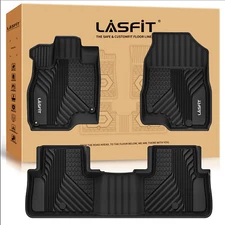 LASFIT Floor Mats for Acura RDX 2019-2026 All Weather 1st & 2nd Row Floor Liners