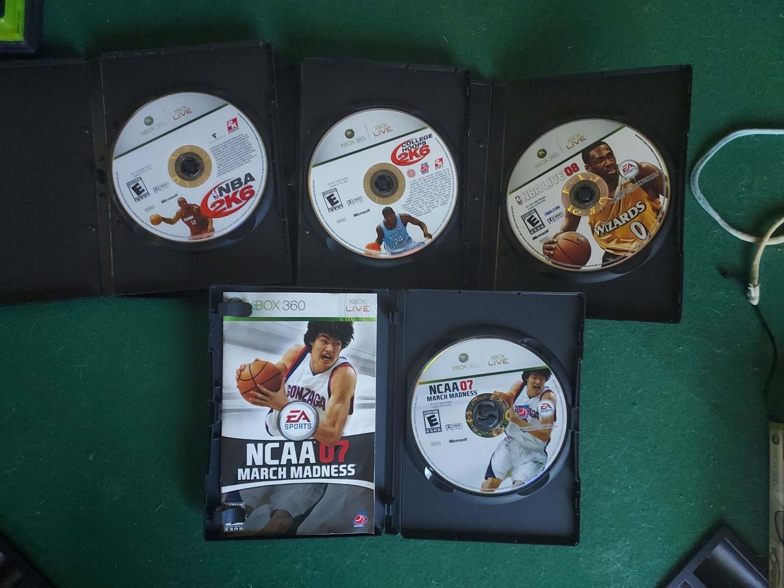 xbox 360 sports games lot 15 Games Madden 07 08 09 10 NCAA Football 07