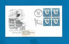 Scott 1151 SEATO BL4 May 31, 1960 ARTMASTER FDC CK1