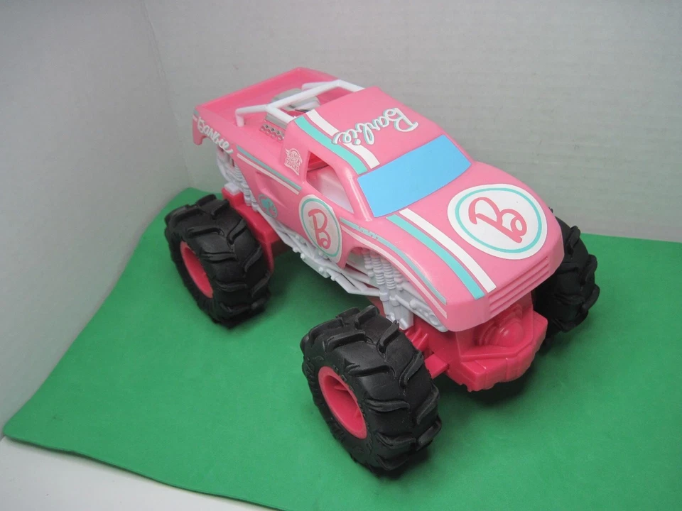 Hot Wheels Barbie Monster Truck 2.4 GHz R/C 1:24 Scale No Remote - Image 4 of 4