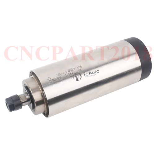 High Speed 24000RPM Air cooled Spindle motor ER11 collect 1.5kw for CNC Router - Picture 2 of 9
