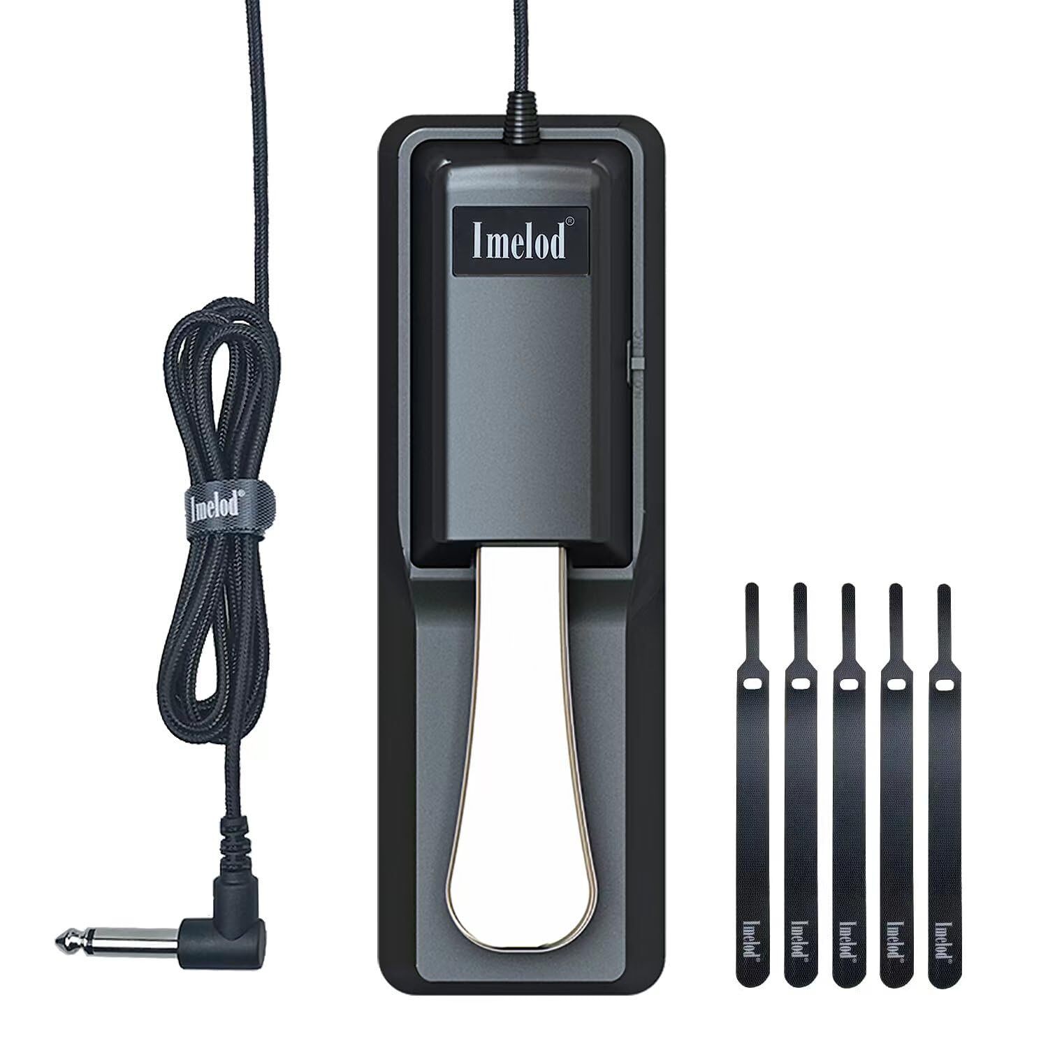 Digital Piano and Keyboard Sustain Pedal for Yamaha,Roland,Casio,Korg,Behring...