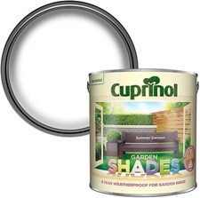 Cuprinol  Garden Shades Furniture Sheds Fences Wood Paint All Colours  2.5L