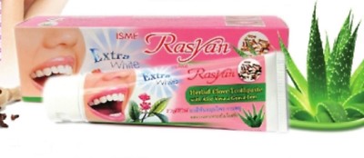 ISME Rasyan Herbal Clove Toothpaste Teeth Antibacterial Whitening 100g 