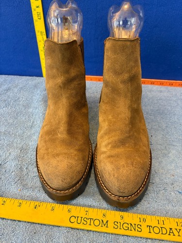 Thursday Everyday Brown Leather Chelsea Boots Women's size 9 - Picture 4 of 15