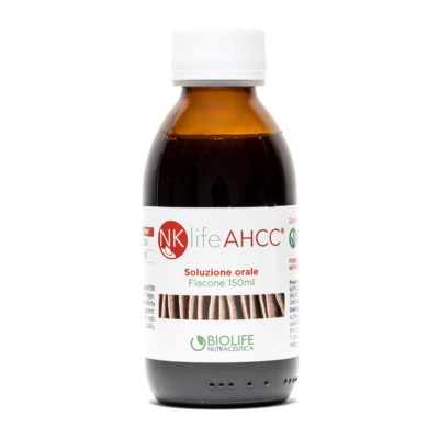 NKlife AHCC Gluten Free Immune Defense Infection Supplement 150ml