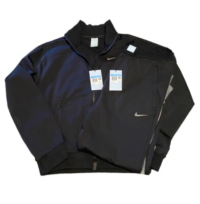 NEW! Jacket + Pants Nike X NOCTA Swarovski Crystal Black Tracksuit