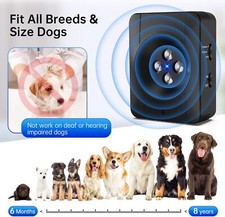 Anti Bell Ultraschall Gerät Für Hunde - Wiederaufladbar Mit Variabler Frequenz