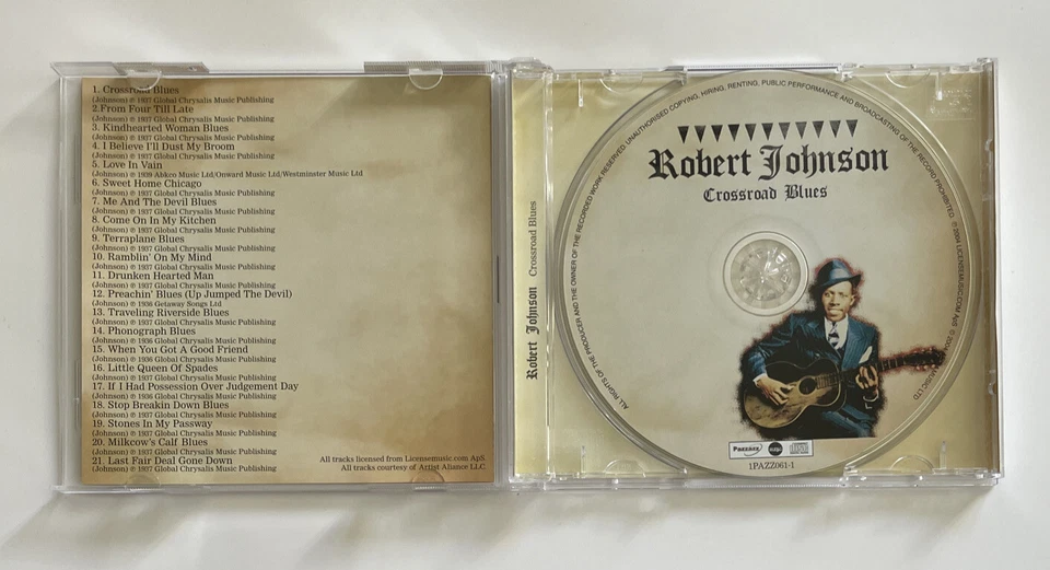 Robert Johnson  crossroad blues cd Album Delta Blues Near Mint Condition Foto 4 de 4
