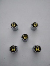 Set Of 5 Wheel Tire Caps Air Valve Stem Cover For Honda Truck Car Free Ship