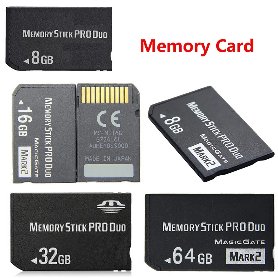 For P 2000 3000 Cybershot Camera 64GB 32GB Memory Stick Pro Duo Adapter Card - Image 2 of 4