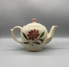 Vintage Shawnee Pottery USA Teapot with Pink Floral Pattern