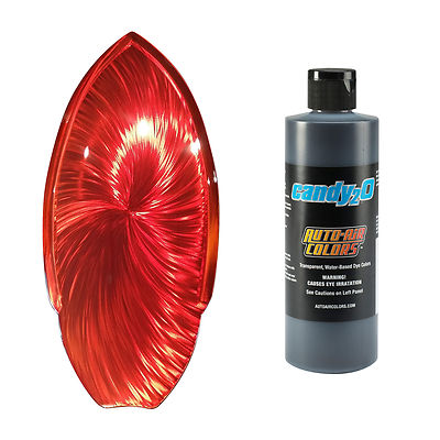 Createx Auto-Air Colors Candy2o Red Oxide 4663 8oz Waterborne Custom Paints