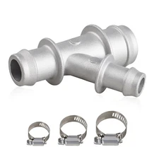 Coolant Radiator Hose Junction Connector for 2002-2013 Cadillac Escalade