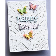 Hollow Background Metal Cutting Dies Scrapbooking Paper Card Craft Mould Stencil