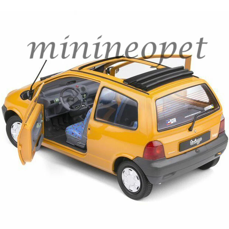 SOLIDO S1804003 1993 RENAULT TWINGO MK.I 1/18 DIECAST MODELO COCHE AMARILLO Foto 4 de 4