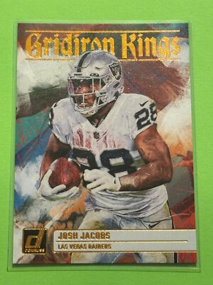 2023 Donruss Josh Jacobs Gridiron Kings #gk-2 Raiders (1D)