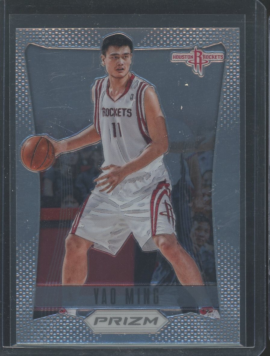 2012 Panini Prizm Yao Ming #198 1st Year Prizm Houston Rockets