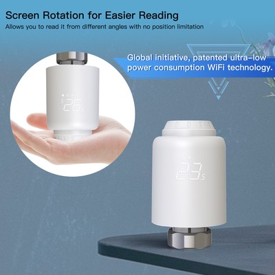 Tuya ZigBee Smart Actuator Programmable Thermostatic Radiator Valve Temperature