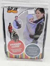 Jolly Jumper Soft Infant Toddler Baby Carriers Snuggle Cover One Size - Black