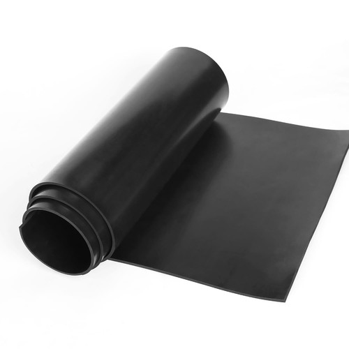 1/16" Thick Red Silicone Rubber Sheet - 12" X 12", 60A Durometer, High Temperature Resistant