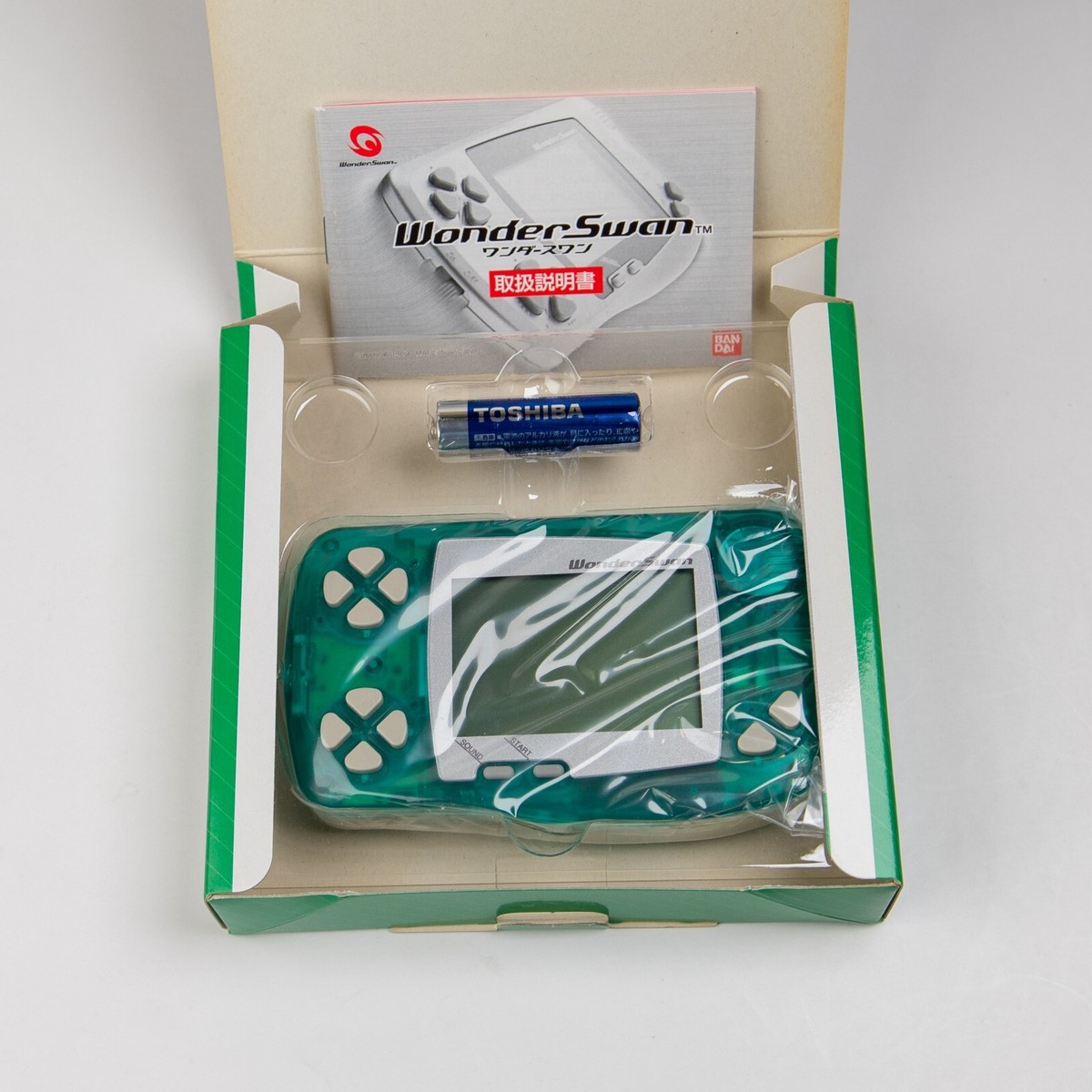 BANDAI WONDERSWAN スケルトングリーン NEW] Bandai Wonderswan - Skeleton Green | eBay