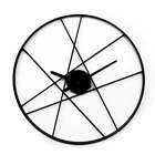 24in Oversized Black Quartz Movement Wall Clock