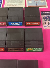Intellivision Lot of 8 Games  - ALL TESTED - Working - Cleaned Pins