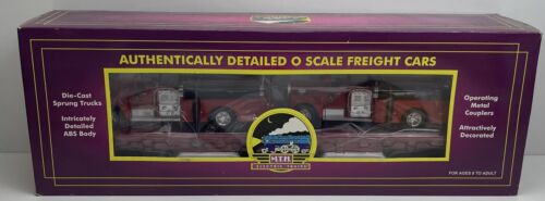 MTH Electric Trains - MTH Transport w/ 2 Fire Trucks Item No. 20-98114 - Picture 1 of 2