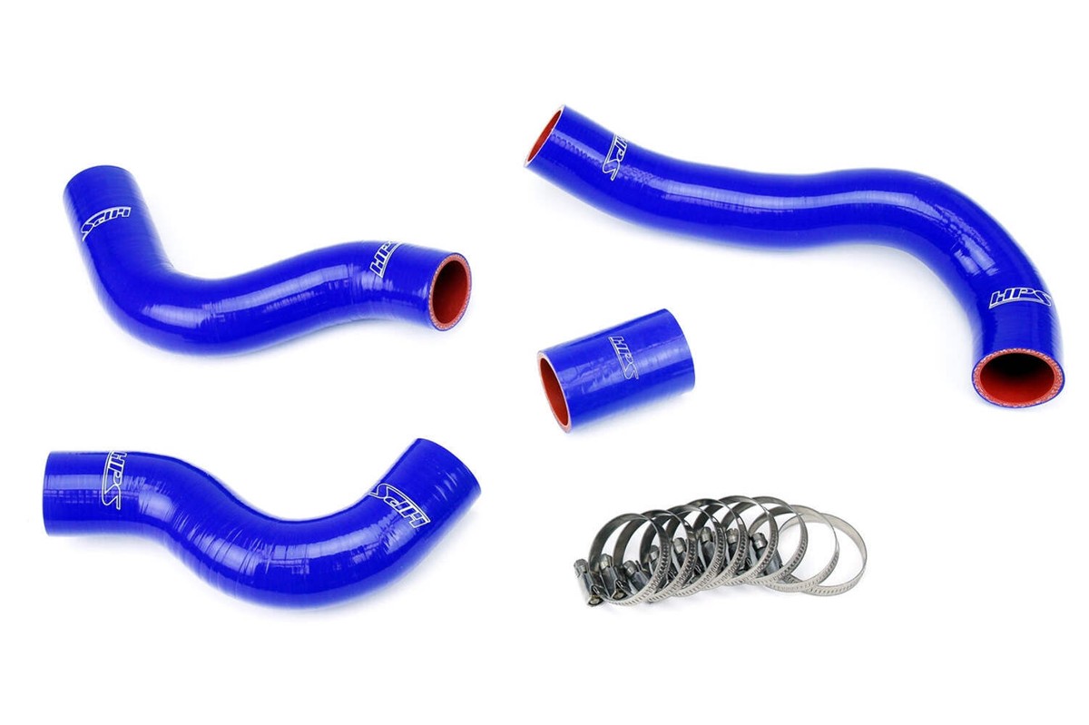 HPS Silicone Radiator Hoses - Blue (Fits Nissan 1984-1989 300ZX