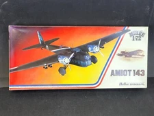 Heller Humbrol Musee Amoit 143 1/72 Airplane Model Kit #80390 CIB ~ T638