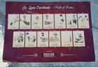 VINTAGE MLB ST LOUIS CARDINALS HALL OF FAME POSTER SGA SHELTER INSURANCE EUC — photo 1