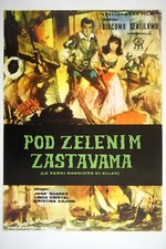 LE VERDI BANDIERE DI ALLAH SLAVE GIRLS OF SHEBA movie YU poster 1963 JOSE SUAREZ