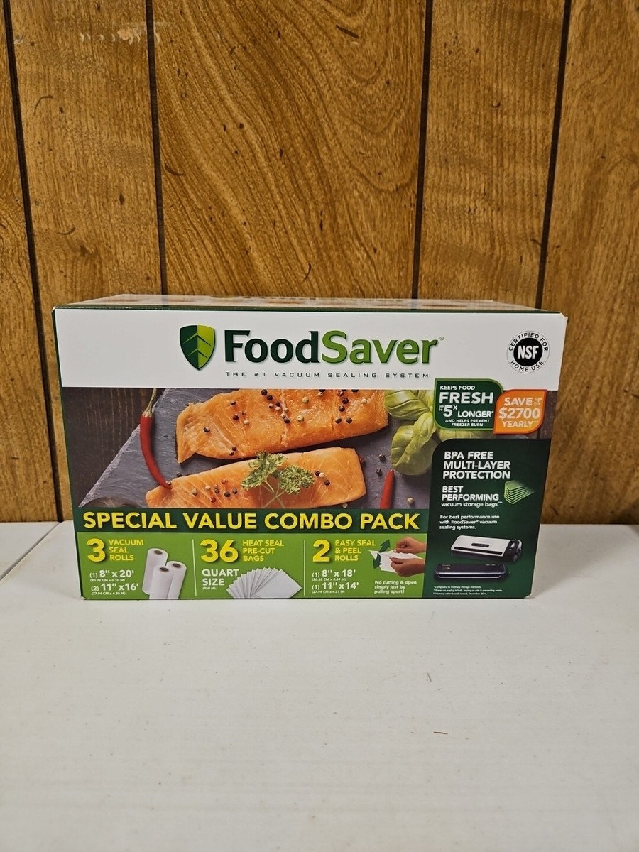 Combo Pack Food Saver Vacuum Sealer Bags Costco Sous Vide Food