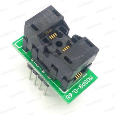 MSOP8-DIP8 Adapter for RT809H RT809F TL866CS A TL866II EZP2010 EZP2013 TMN5000