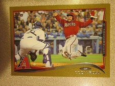2014 TOPPS SERIES 1 #339 CODY ROSS GOLD BORDER ARIZONA DIAMONDBACKS 1443/2014