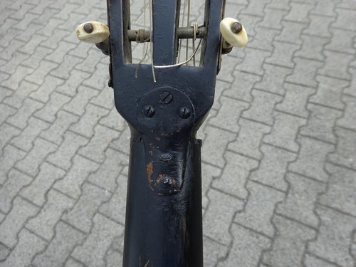 Alte Gitarre Wandergitarre ca. 93 cm Vogelaugenahorn - Bild 12 von 13