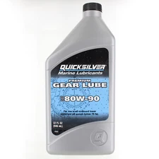 Mercury Marine/Mercruiser New OEM SAE 80W-90 Premium Gear Lube, 92-858058Q01