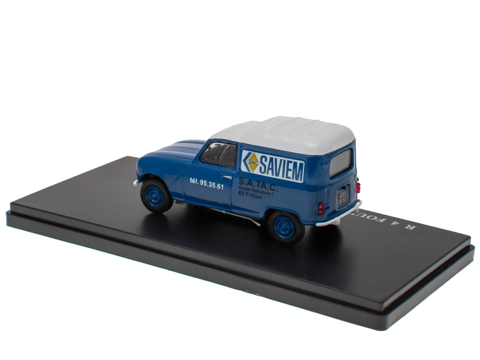 RENAULT R4 4L FOURGONNETTE ASSISTANCE SAVIEM 1967 - 1/43 Camion Utilitaire UTR56 - Photo 2/3
