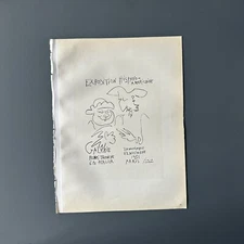 Original Pablo Picasso – Exposition Hispano-Americaine – 1951 Lithograph Poster