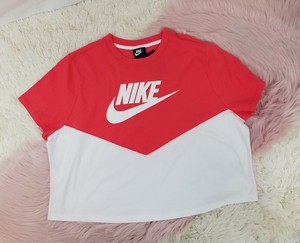plus size red nike shirt