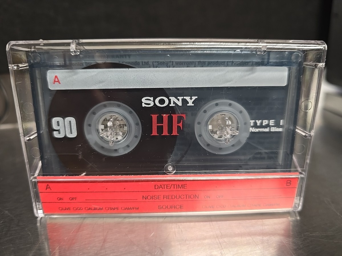 Vintage Audio Cassette SONY HF 90 * | eBay