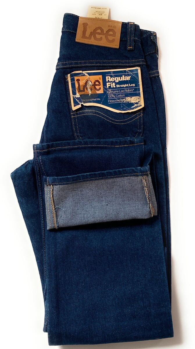 Lee Riders 200 Vintage 80's Jeans Men's 27x36 Regular Fit Lee Riders 200 Vintage 80's Jeans Men's 27x36 Regular Fit