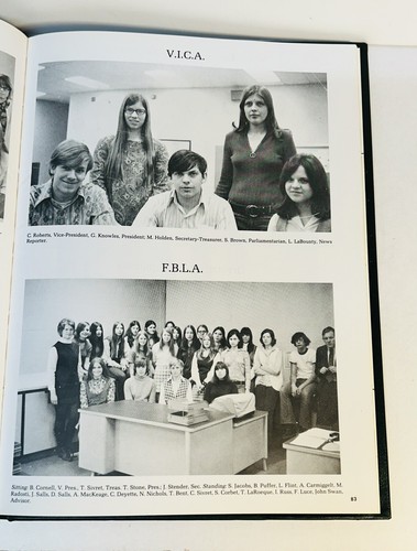 Randolph VT Randolph High School yearbook 1972 Vermont - Picture 10 of 11