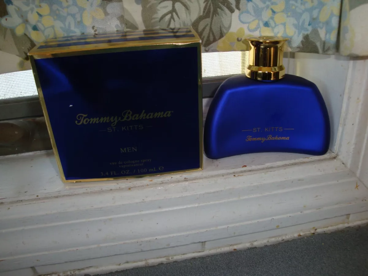 NEW IN BOX TOMMY BAHAMA ST KITTS MENS EADU DE COLOGNE SPRAY 3.4 FL OZ USA